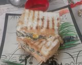 A picture of step 5 of Spinach sandwich.