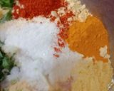 A picture of step 2 of Rajasthani Tikkar Parantha.