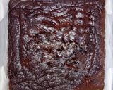 Foto langkah ke 3 dari resep Brownies Lapis Puding Coklat.