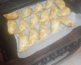 Foto del paso 9 de la receta: Empanadillas de salchicha fresca y salteado de verduras al horno