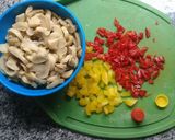 Foto del paso 1 de la receta: Risotto de pollo y hongos