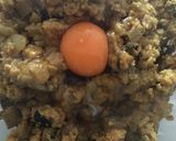Foto del paso 4 de la receta Albóndigas de Soja y berenjena con caldo al queso cremoso