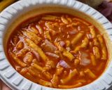 A picture of step 4 of Khandeshi special Shev bhaji.