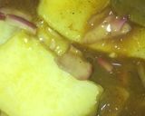 A picture of step 4 of Fried Sweet Potato with egg.