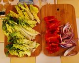 Une image de l'étape 5 de Brochettes de Kebab et Crudités.