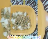 A picture of step 1 of Chickpea cold Salad🥗.