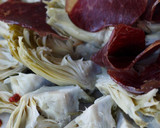 Foto del paso 5 de la receta: Alcachofas en olla express con cecina y ñora