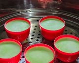 Foto langkah ke 6 dari resep Talam Susu Mutiara Lapis Pandan.