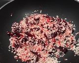 Foto del paso 4 de la receta: Zamburiñas sobre lecho de risotto de remolacha