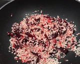 Foto del paso 4 de la receta: Zamburiñas sobre lecho de risotto de remolacha