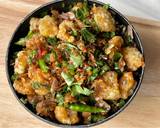 แคบหมูผัดพริกเกลือ Keto 🌶♨️ วิธีทำสูตร 4 รูป