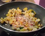 चटपटीत उपवासाची पेरूची भाजी (Upwasachi Peruchi Bhaji Recipe In Marathi) रेसिपी स्टेप 4 फोटो 