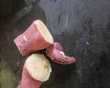 A picture of step 2 of Pink green Farali Surprise.