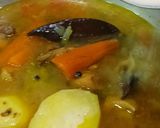 A picture of step 4 of Protein Rich Healthy Chicken Stew With Garlic Bread.