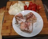 Foto del paso 2 de la receta: Escorpora estilo Thai y pollo hoisin