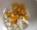 Pumpkin pear purée baby food recipe step 1 photo