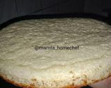 A picture of step 2 of White Forest Cake.