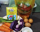 Foto langkah ke 1 dari resep Bakwan Wortel Tanpa Tepung.