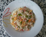 Foto del paso 11 de la receta: Arroz tres delicias express estilo occidental