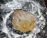 A picture of step 2 of Chicken donuts.