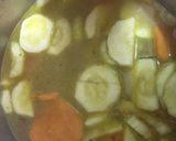 Foto del paso 4 de la receta Crema de batata y calabacín con Canela y curry