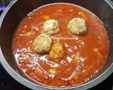 Hình bước làm 3 của món Mỳ Pasta Thịt Viên 🍝