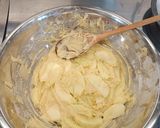 A picture of step 5 of Kerry Apple Cake.