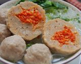 Foto langkah ke 8 dari resep Bakso Rawit Super pedas dan Kenyal.