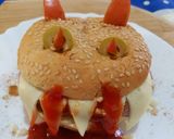 Foto del paso 3 de la receta "Hamburguesa Dragón"
