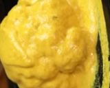 A picture of step 8 of Gobhi musallam.