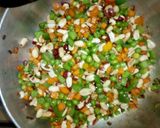 A picture of step 4 of Vegetables rice #charityrecipe #4weekschallange.