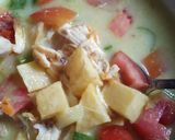 Foto langkah ke 5 dari resep Soto betawi ayam kuah susu santan.