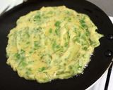 A picture of step 4 of Mixed Dal & Palak Cheela.