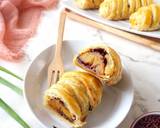 Cara Membuat Banana Choco Puff Pastry 4