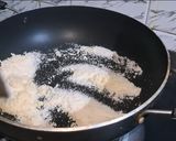 A picture of step 1 of Coconut mawa modak.