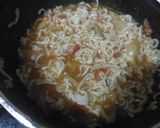 A picture of step 7 of Masala Maggi.