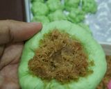 Foto langkah ke 15 dari resep Bakpao Pandan Isi Unti Kelapa.