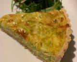 A picture of step 8 of Leek Quiche.