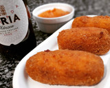 Foto del paso 9 de la receta: Croquetas de calçots confitados con romesco