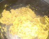 A picture of step 2 of Paneer bhuji.