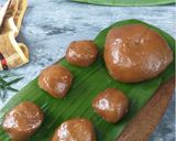 Gambar langkah 6 resipi Dodol BreadMaker.