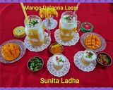 डालगोना मैंगो लस्सी(dlagona mango lassi recipe in hindi) रेसिपी चरण 6 फोटो