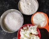 A picture of step 1 of Malai cake.