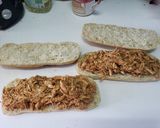 Foto del paso 2 de la receta: Sándwich pollo BBQ