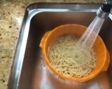 Foto del paso 1 de la receta: Espaguetis con pollo <agridulce >