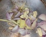 Gambar langkah 1 resipi Sayur Tumis Serai Kepala Ikan Siakap.