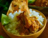 A picture of step 7 of Masala Chicken-Rice Bowl.