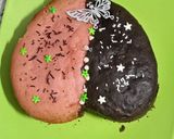A picture of step 6 of Two in One Strawberry Chocolate Cake.