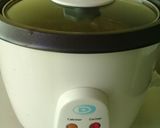 A picture of step 3 of Rice with Whatever’s in the Fridge (Electric Rice Cooker).