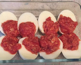 Foto del paso 4 de la receta: Huevos rellenos